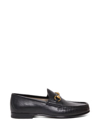 GUCCI Gucci Men Loafers With Leather Clamp Detail Black Men