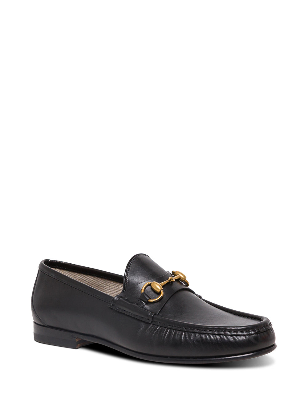 GUCCI Gucci Men Loafers With Leather Clamp Detail Black Men