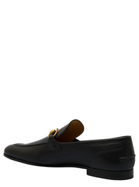 GUCCI Gucci Men Loafer 'Jordaan' With Leather Clamp Detail Black Men