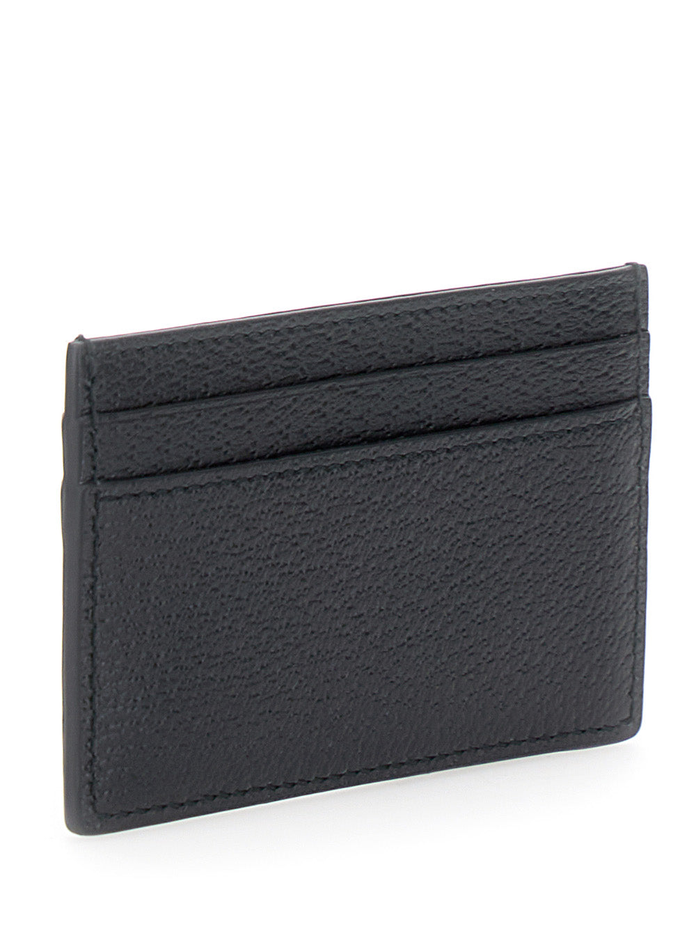 Gucci Men Cardholder 'Gg Marmont' With Gg Logo On The Front In Black Leather For Men