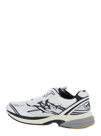 Amiri Men 'M-Tech' White Sneakers With Side Logo Patch In Leather And Fabric And Leather For Men