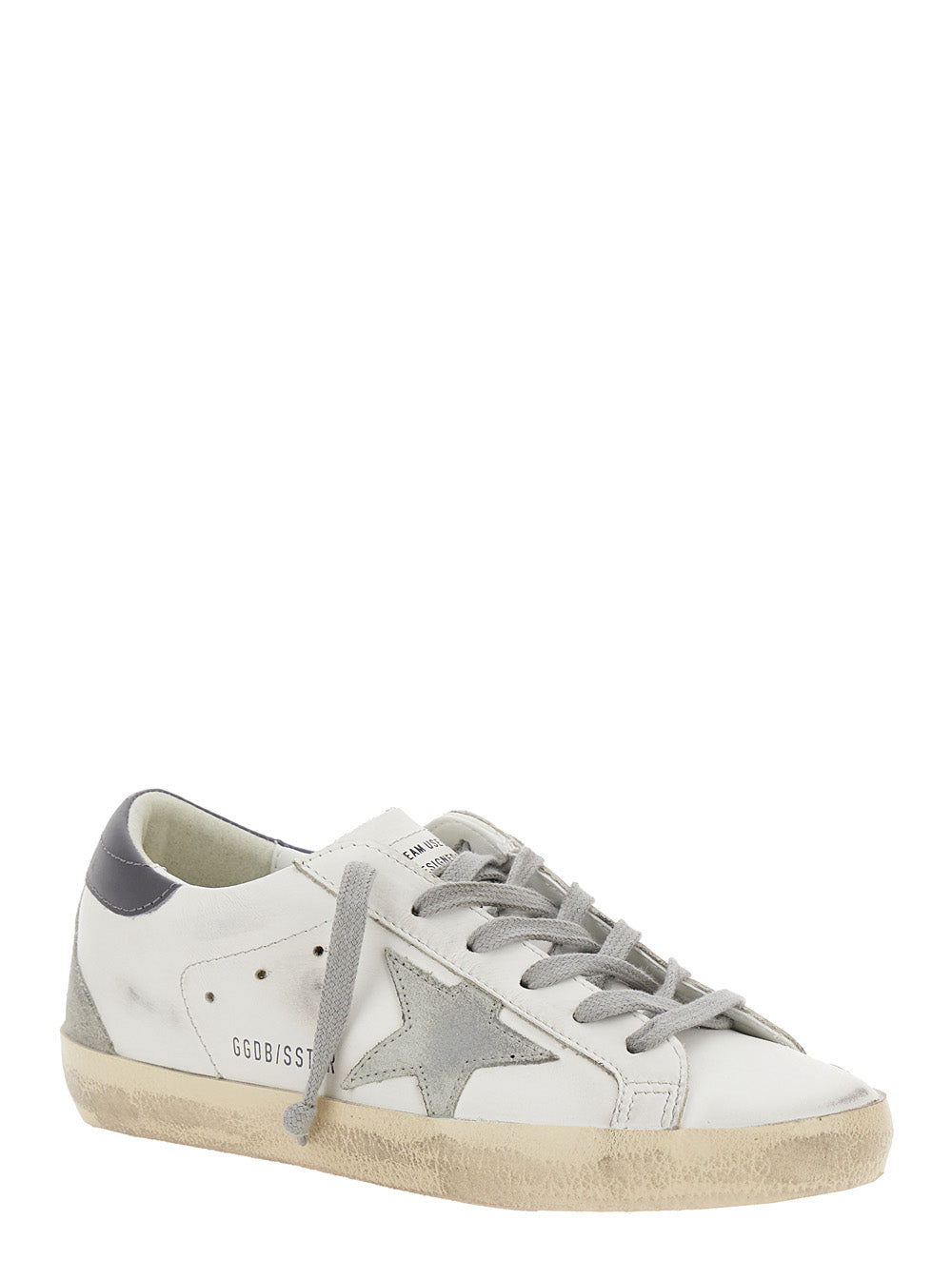 Golden Goose Women Low Sneakers 'Superstar' With Vintage White Leather Star Patch For Women