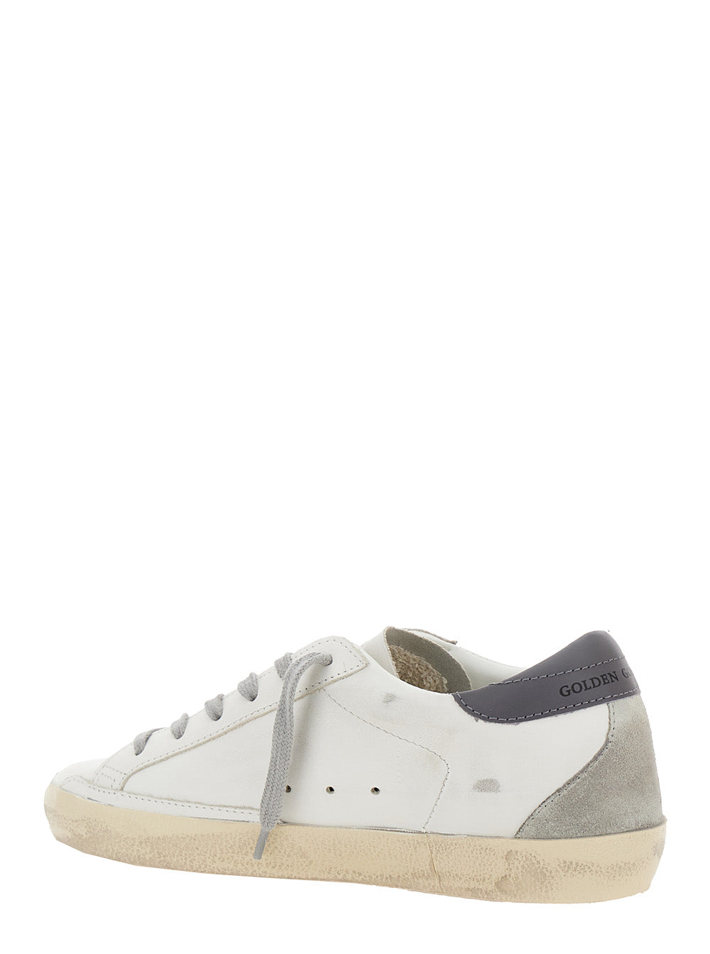 Golden Goose Women Low Sneakers 'Superstar' With Vintage White Leather Star Patch For Women
