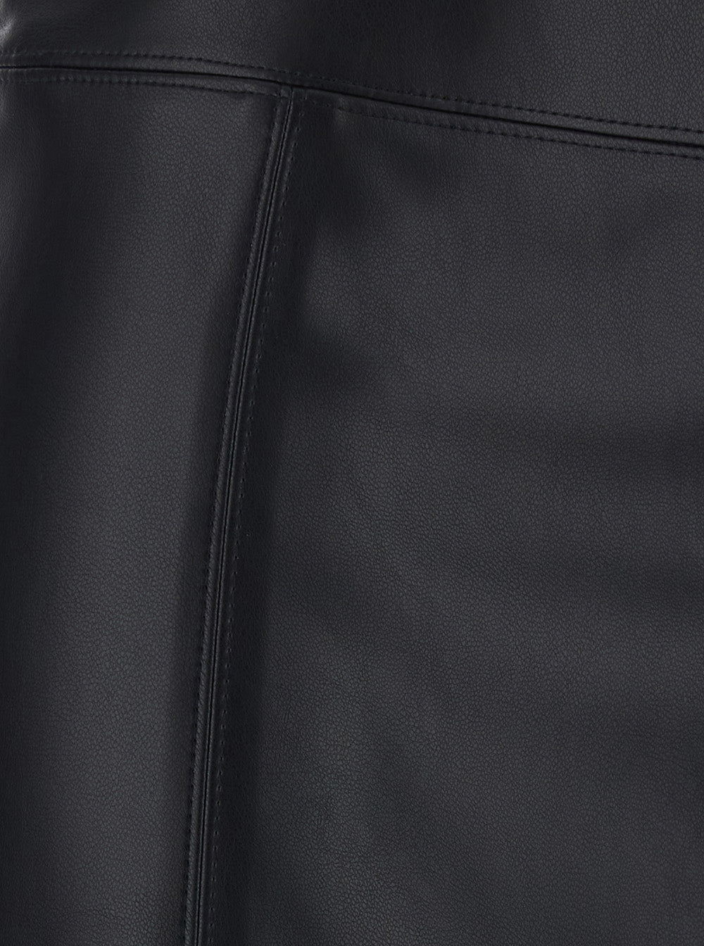 'S MAXMARA 'S Maxmara Women 'Crisma' Black Midi Skirt With Zip Closure At The Back In Leather For Women