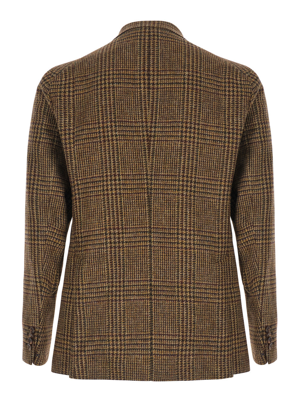 Tagliatore Men Montecarlo Single-Breasted Jacket With Row Pockets In Brown