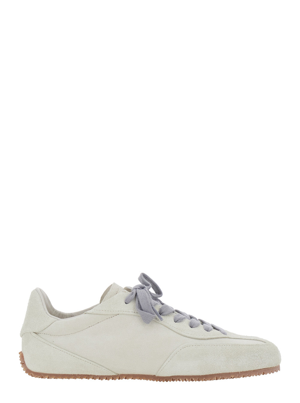Axel Arigato Men 'Daze' White Low Top Sneakers With Contrasting Laces And Logo Patch On The Tongue In Leather For Men