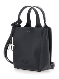 TOD'S Tod's Women Handbag Apa With Microfiber Details And Logo, Black, Unisex