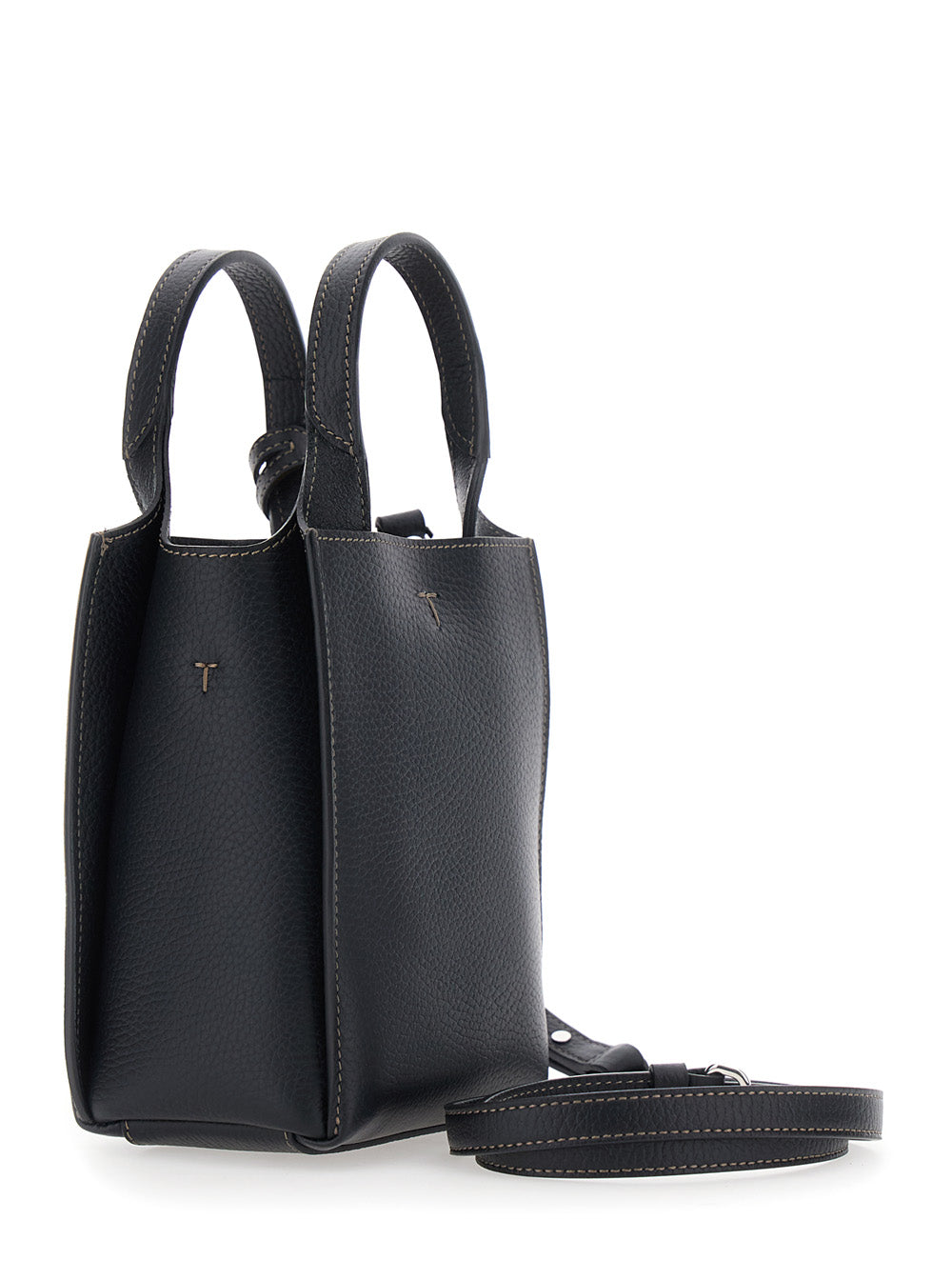 TOD'S Tod's Women Handbag Apa With Microfiber Details And Logo, Black, Unisex