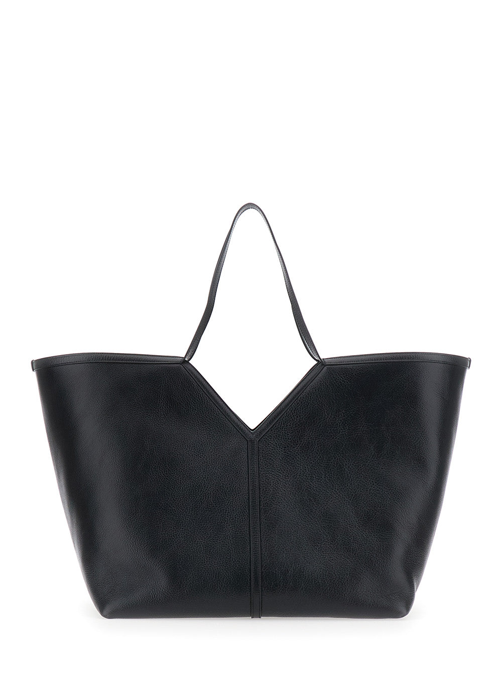 SAINT LAURENT Saint Laurent Women 'Ysl Bo' Black Shoulder Bag With Ysl Logo In Leather For Women