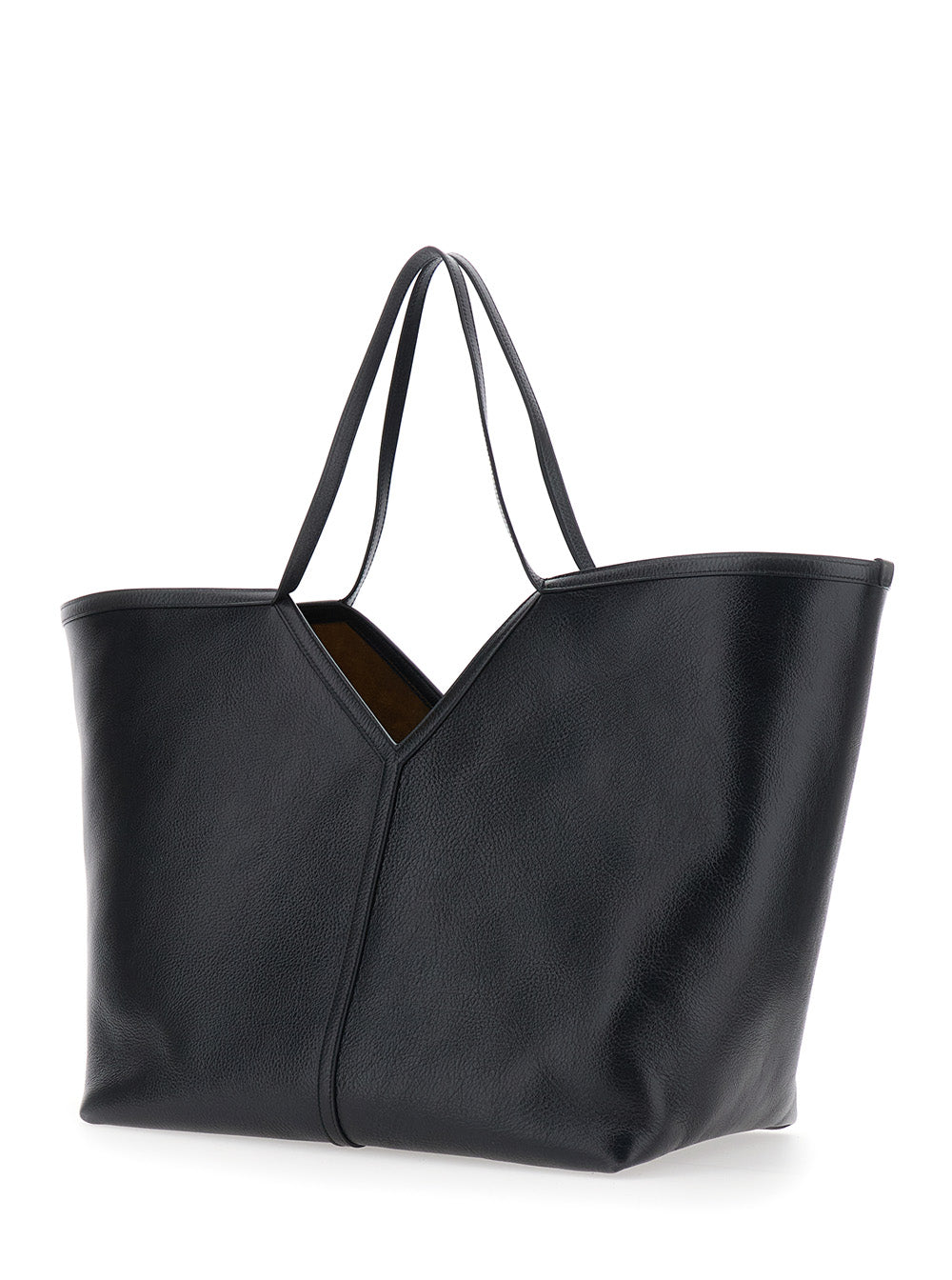 SAINT LAURENT Saint Laurent Women 'Ysl Bo' Black Shoulder Bag With Ysl Logo In Leather For Women