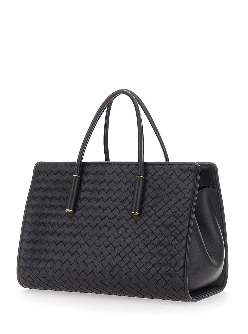 Bottega Veneta Women Small Barbara Tote Intreccio 9X12 Nappa Fluffy