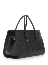Bottega Veneta Women Small Barbara Tote Intreccio 9X12 Nappa Fluffy
