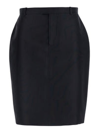Gucci Women Skirt Look3 Fine Silk Faille