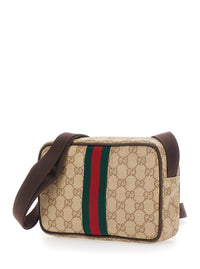 Gucci Men Orizontal Gucci Web Vintage Sand Vetrificato