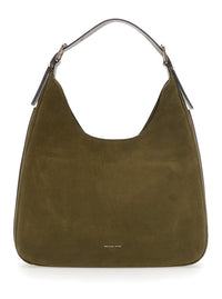 MICHAEL MICHAEL KORS Michael Michael Kors Women Shoulder Bag 'Nolita' With Green Leather Details Woman