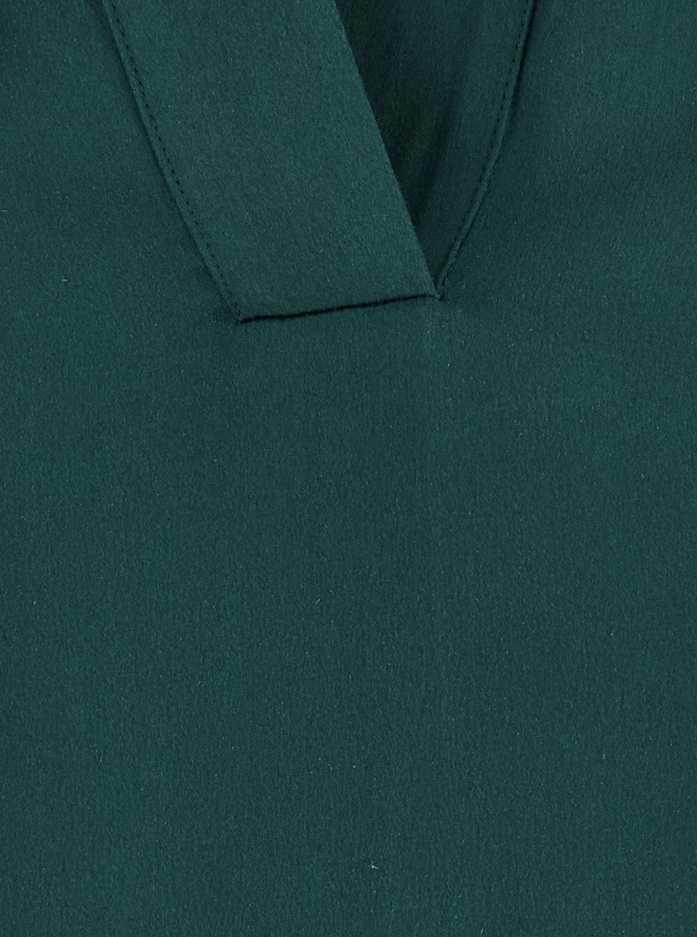 Tom Ford Women Green Shirt With Wide Collar And V-Neck In Silk For Women