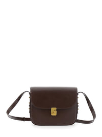 Soeur Women Bellissima Maxi Is A Brown Leather Crossbody Bag With Elegant And Unisex Details