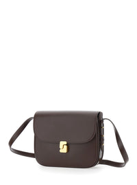 Soeur Women Bellissima Maxi Is A Brown Leather Crossbody Bag With Elegant And Unisex Details