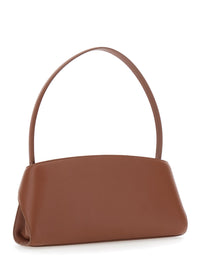 FERRAGAMO Ferragamo Women 'Hug East West' Brown Shoulder Bag With Shoulder Strap And Straps On The Front In Leather For Women