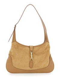 Gucci Women Hbg Jackie 1961 Suede Softy Pi