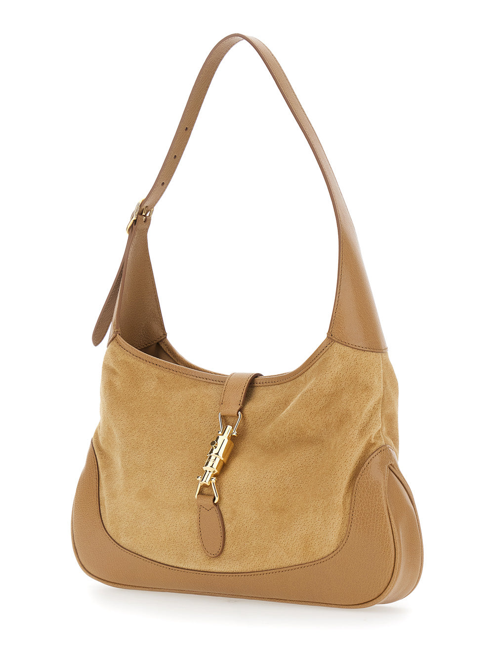 Gucci Women Hbg Jackie 1961 Suede Softy Pi