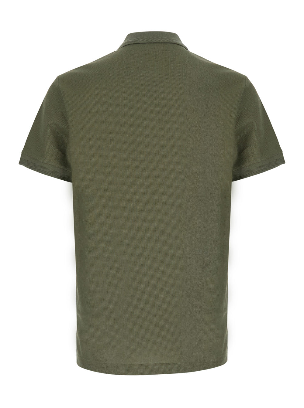 Burberry Men 'Eddie Ekd' Green T-Shirt With Round Neck And Logo On The Front In Cotton Men