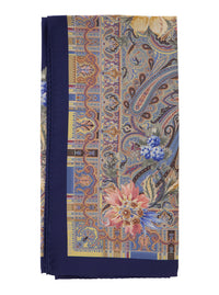 Etro Women Multicolor Scarf With All-Over Paisley Print In Silk For Women