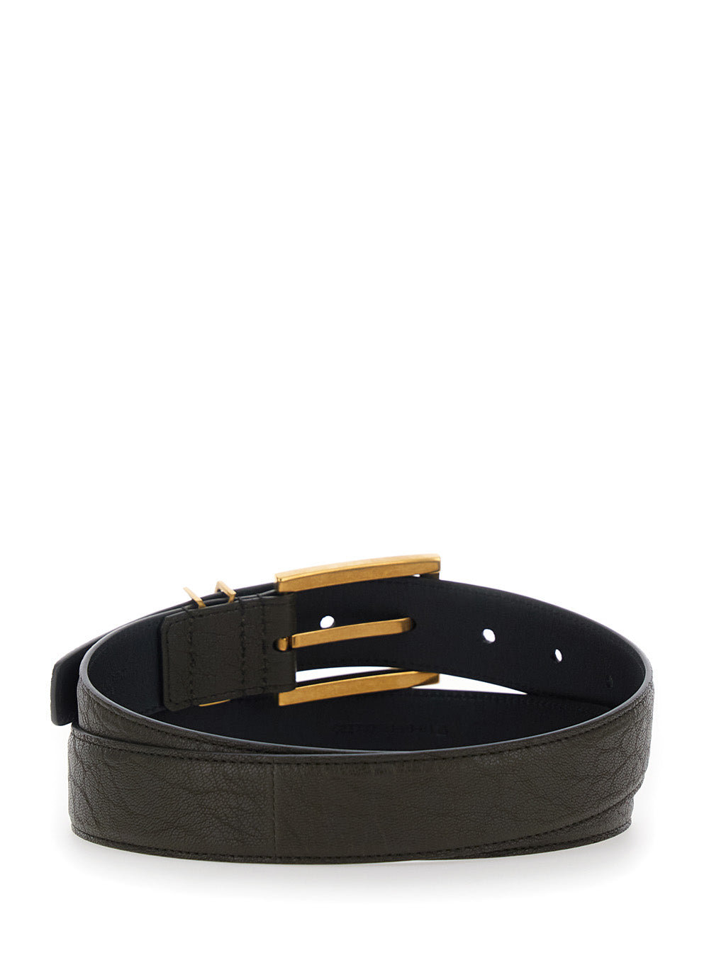 SAINT LAURENT Saint Laurent Women Brown Belt With Cassandre Buckle Closure In Leather For Women