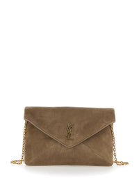 SAINT LAURENT Saint Laurent Women Ysl Pw Mbag Suede Satin Calf