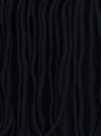 P.A.R.O.S.H. P.A.R.O.S.H. Women Black Sweater With Fringed Details On The Back And Edges In Cashmere For Women