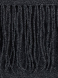 P.A.R.O.S.H. Women Grey Sweater With Frayed Details On The Back And Edges In Cashmere For Women