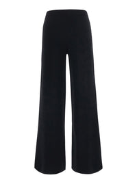 P.A.R.O.S.H. Women Black Pants With Stretch Design In Wool And Cashmere Women