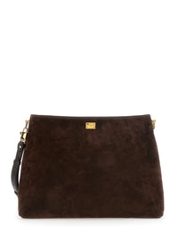 DOLCE & GABBANA Dolce & Gabbana Women Vittoria Suede Shoulder Bag