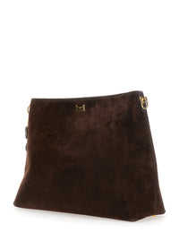 DOLCE & GABBANA Dolce & Gabbana Women Vittoria Suede Shoulder Bag