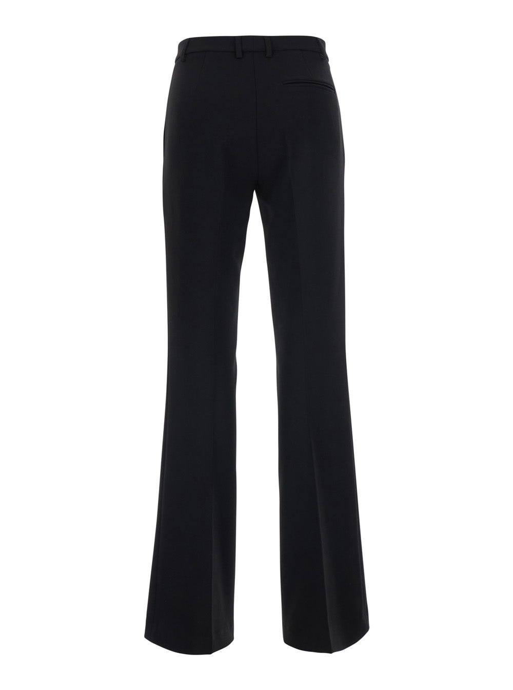 Leplain Women Black Pants With Flared Leg In Fabric For Women