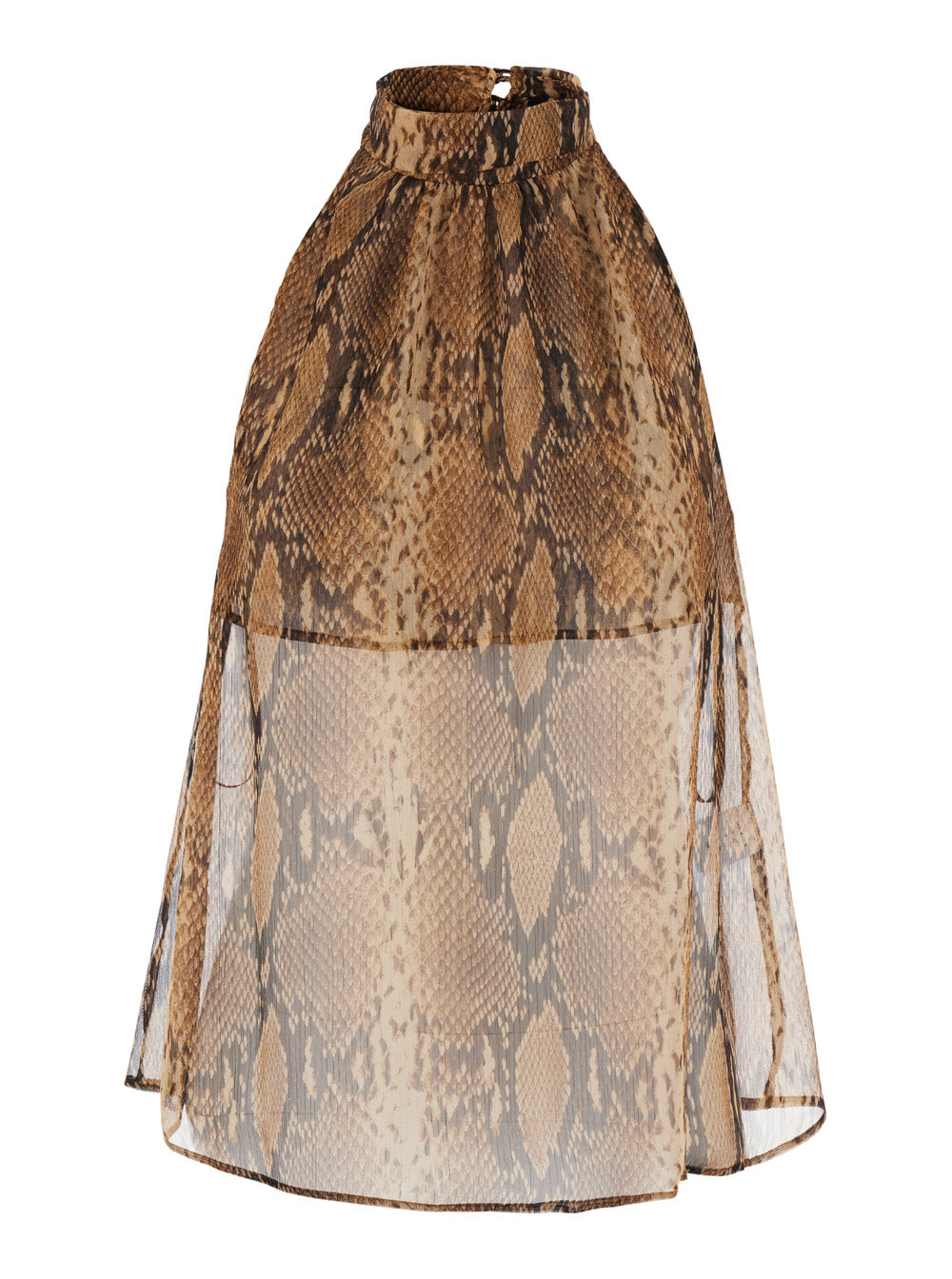 Leplain Women Top Characterized By Tortoiseshell Print In Tech Fabric For Woman