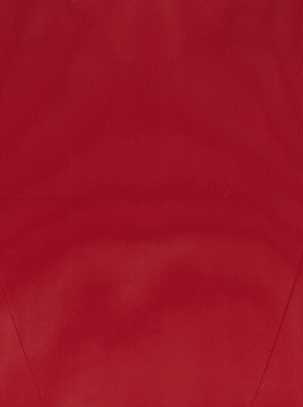 Leplain Women Red High Neck Top With Long Sleeves In Tech Fabric For Women