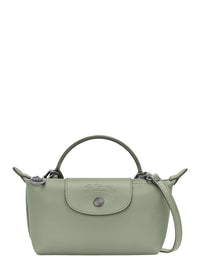 LONGCHAMP Longchamp Women 'Le Pliage Xtra' Gray Handbag With Embossed Logo On The Front And Adjustable And Removable Shoulder Strap In Leather For Women