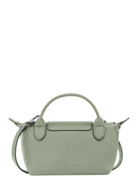 LONGCHAMP Longchamp Women 'Le Pliage Xtra' Gray Handbag With Embossed Logo On The Front And Adjustable And Removable Shoulder Strap In Leather For Women
