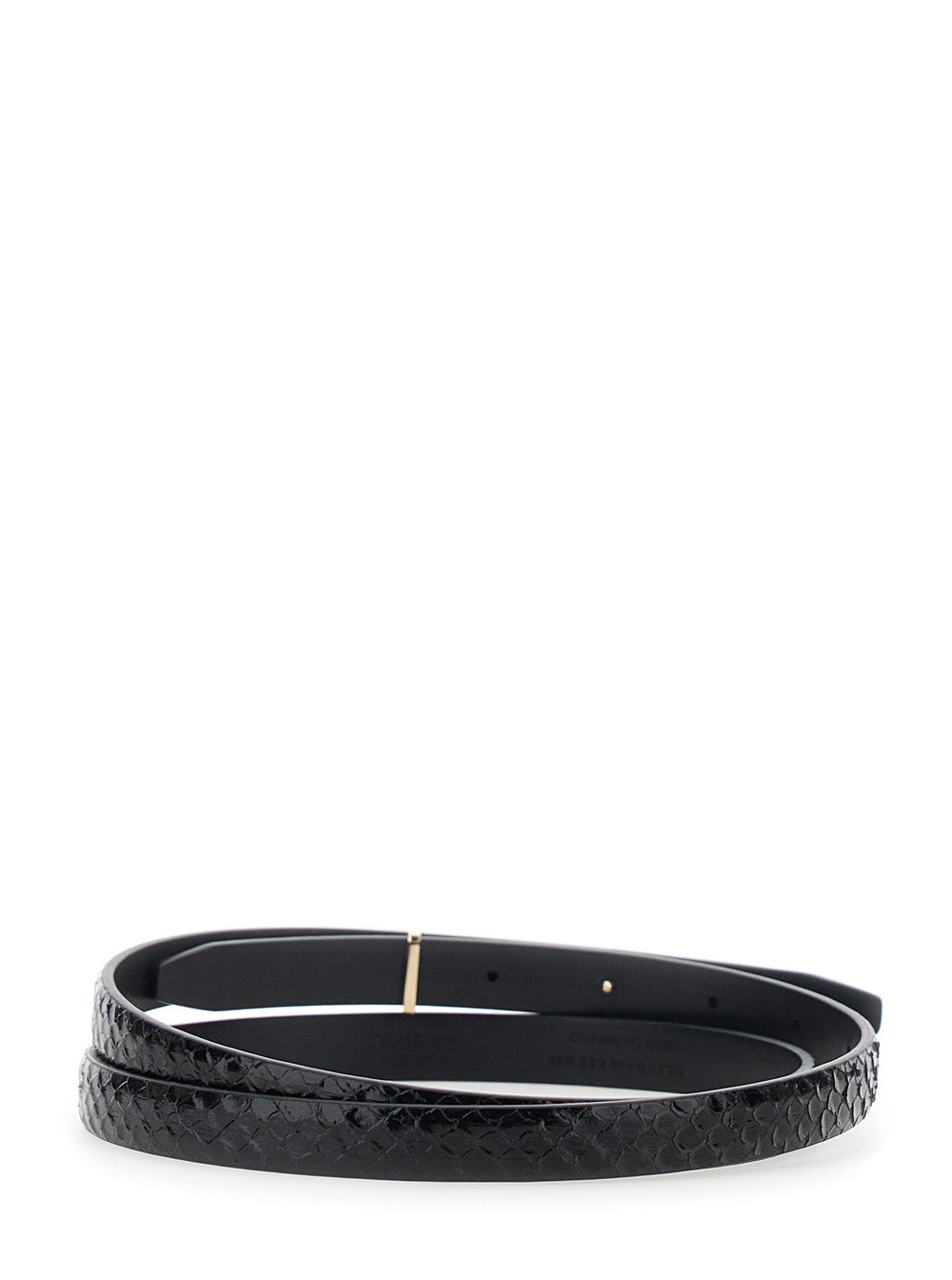 TOM FORD Tom Ford Women Semi Shiny Printed Python F/C Belt