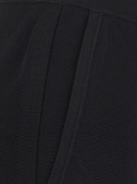 Max Mara Women 'Faida' Black Pants With Wide Leg And Elasticated Waist In Blend Viscose For Women