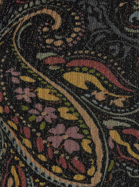 Etro Women Multicolor Long Sleeveless Round Neck Dress With All-Over Embroidery In Tech Fabric For Women