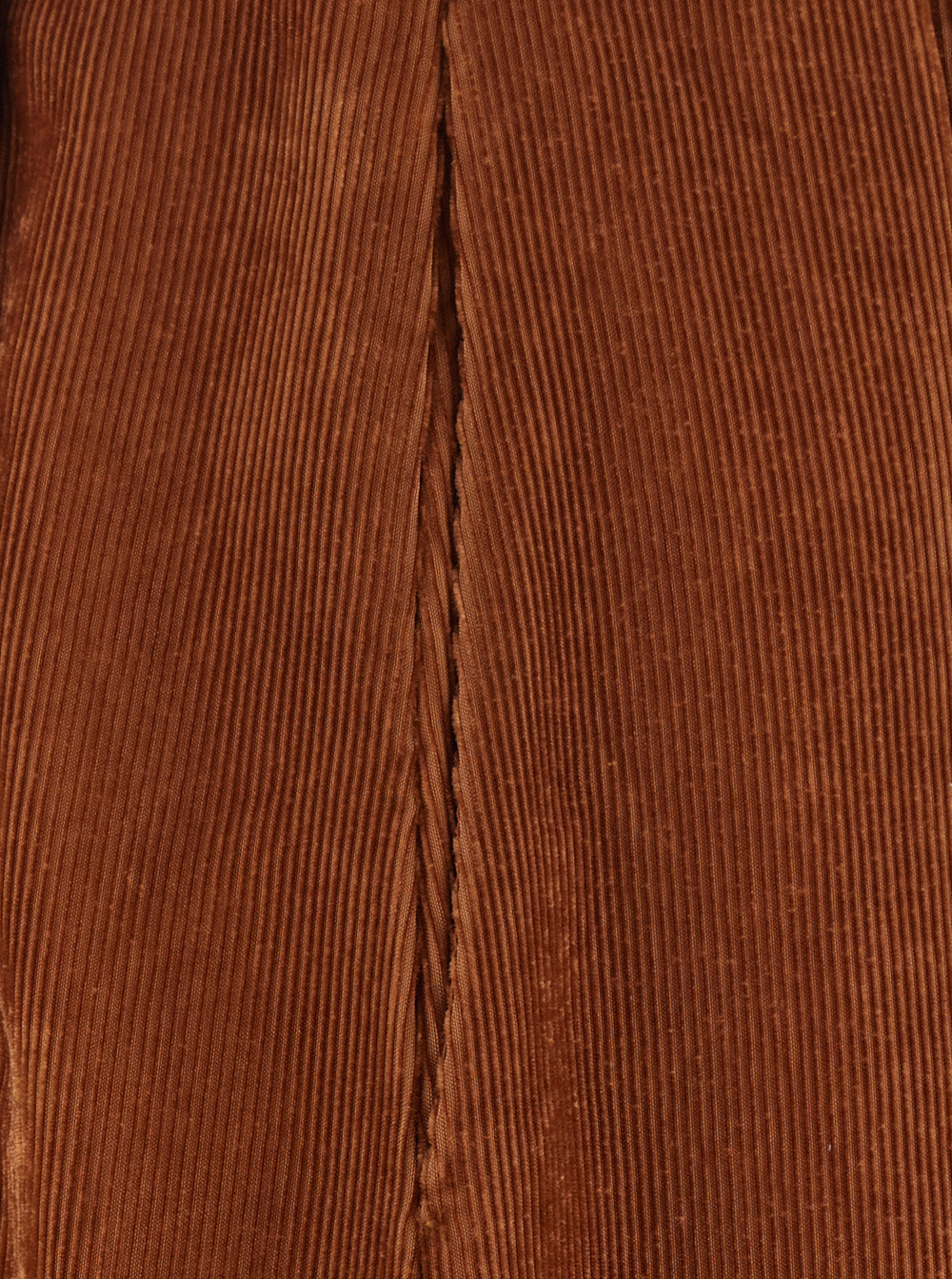Forte_Forte Women Brown Pleated Long Skirt In Corduroy For Women