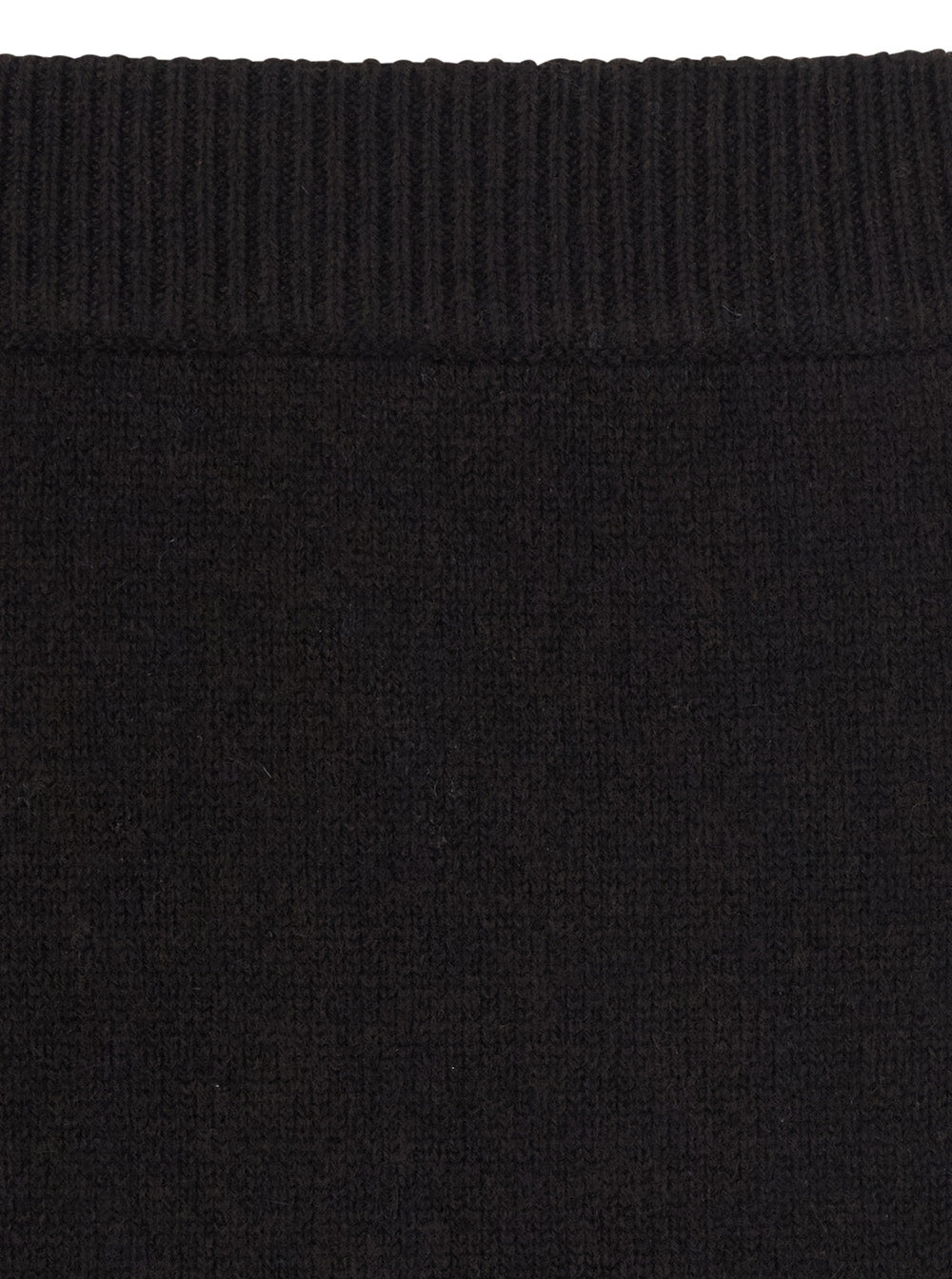 Lisa Yang Women 'Clare' Brown Skirt With Ribbed Waist In Cashmere For Women