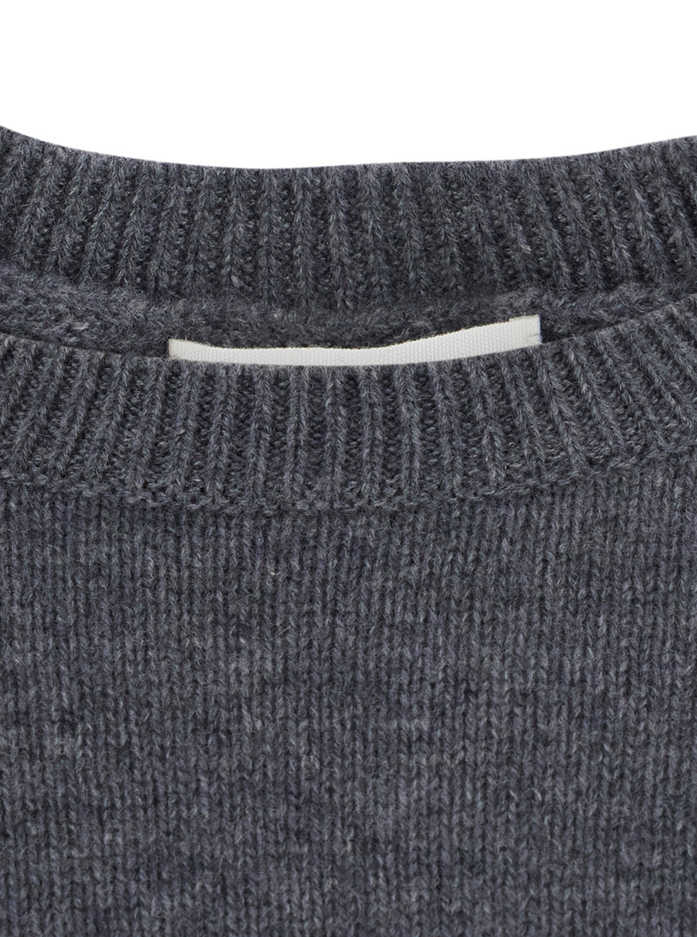 Lisa Yang Women 'Veira' Gray Sweater With Dropped Shoulders And Ribbed Finishes In Cashmere For Women