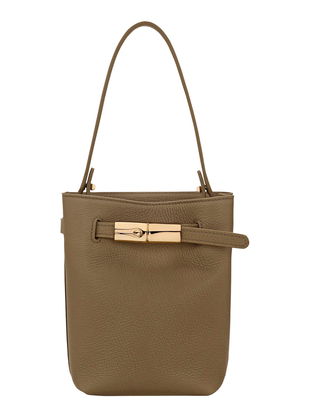 LONGCHAMP Longchamp Women 'Le Smart Flow' Green Mini Bag With Logo Plate On The Front And Adjustable And Removable Shoulder Strap In Leather For Women