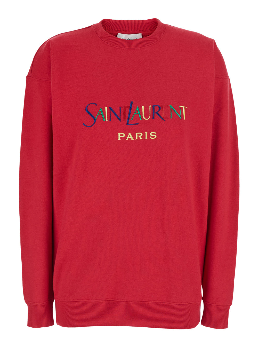 Saint Laurent Women Sweat Col Rond Broderie Saint