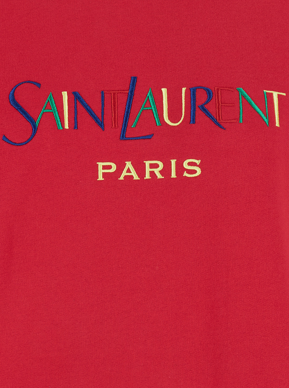 Saint Laurent Women Sweat Col Rond Broderie Saint