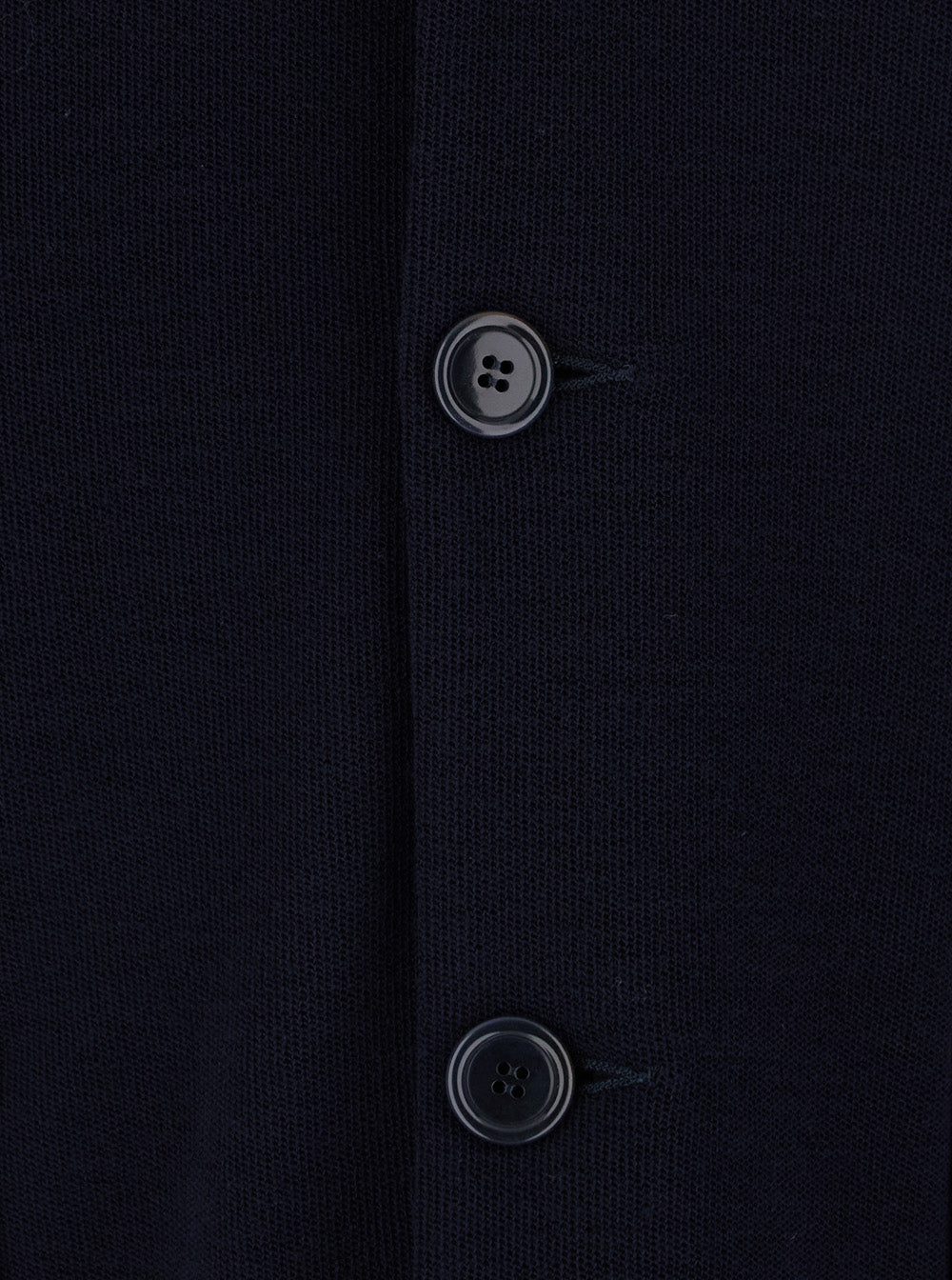 Giorgio Armani Men Blue Jacket With V-Neck And Patch Pockets In Virgin Wool Men