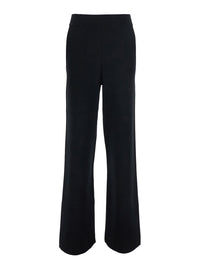 MAX MARA Max Mara Women 'Baldo' Black Pants With Side Pockets In Blend Wool Women